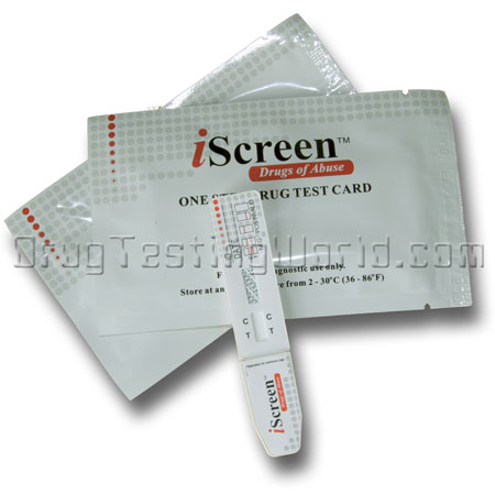 Cannabis iScreen Drug Test Kit Urine Marijuana THC - Click Image to Close
